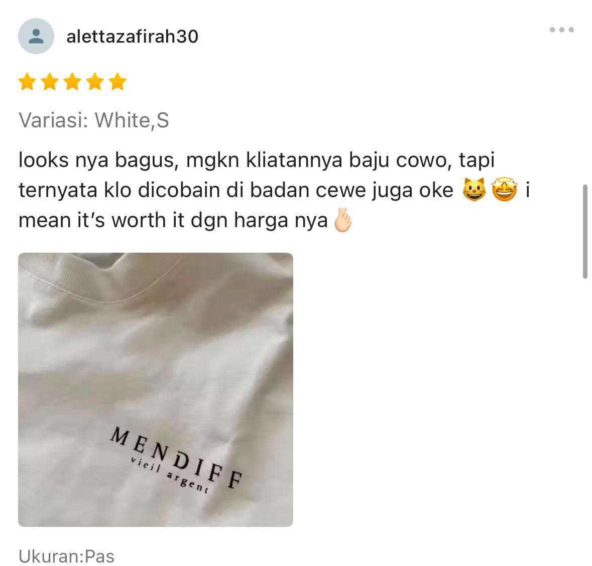 Testimoni Pelanggan Mendiff 3